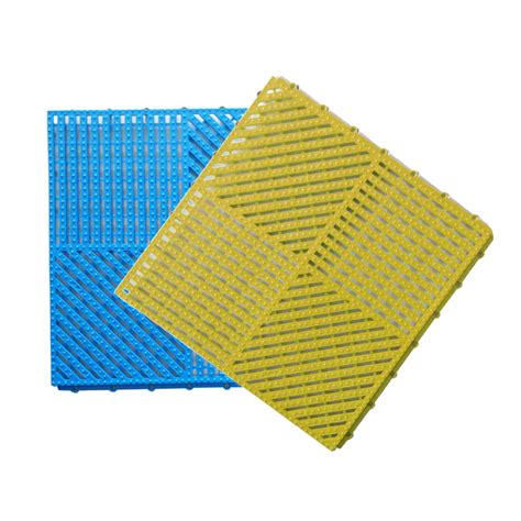 Interlocking Anti Slip PVC Draning Floor Tile For Bathroom Anti Slip