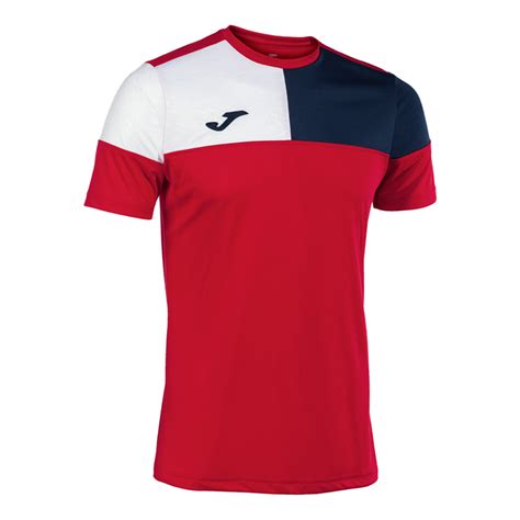 Joma Crew V Short Sleeve Jersey Adults Premier Teamwear