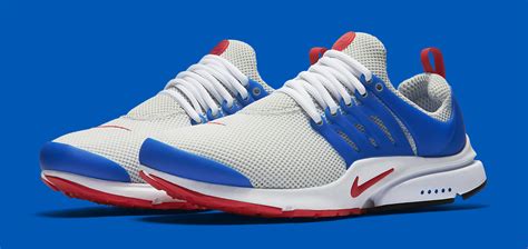 Nike Presto Grey Red Blue | Sole Collector