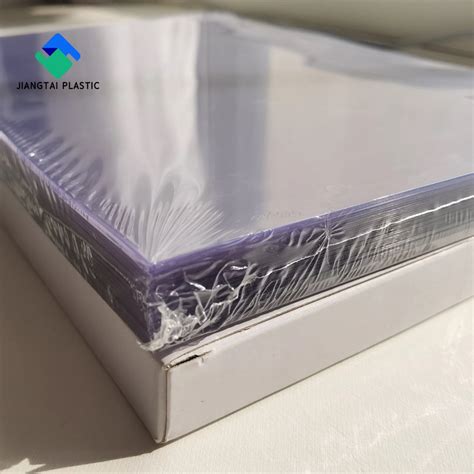 Jiangtai Nice Price 200 Micron A4 Binding PVC Sheets 100 Sheets Per Box