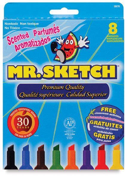 8 Mr Sketch Scented Markers Mr Sketch Markers Set Mr