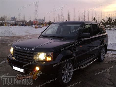 Ветровики Ленд Ровер Рендж Ровер Спорт 1 (дефлекторы окон Land Rover ...