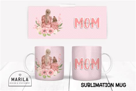 I Love You Mom Mug Wrap Design 2 Graphic By Marila Designs · Creative