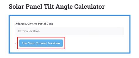 Solar Panel Tilt Angle Calculator Footprint Hero