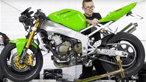 Stunt Bike Build ZX636 03 04 YouTube