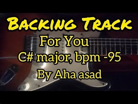 Guitar Ballad Backing Track C Major Rock Pop Aha Live Bd Track By