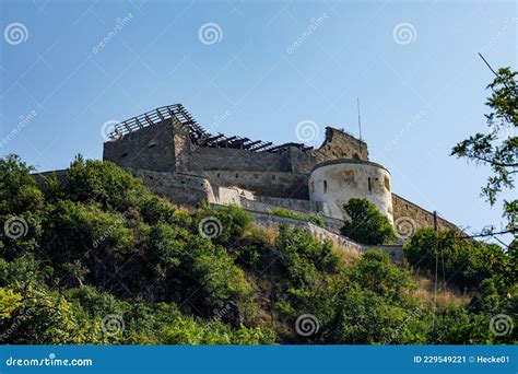 Deva Castle in Romania stock image. Image of history - 229549221