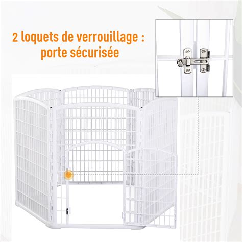 Luxe Parc Enclos Modulable Pour Chien Panneaux Porte