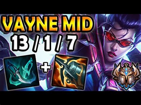 Vayne Mid Vs Seraphine Na Challenger Youtube