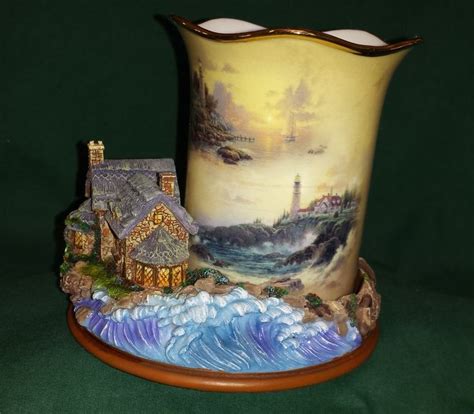 Thomas Kinkade Light Of Comfort Welcoming Lights Collection Etsy