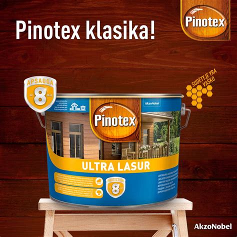 ATNAUJINTOS SUDĖTIES „PINOTEX ULTRA LASUR“ | Pinotex
