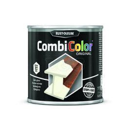 Buy A Rust Oleum CombiColor Metal Paint White Gloss 250ml Online In