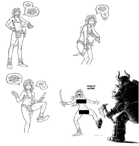 Chainmail Bikini Mcnostril Scrolller