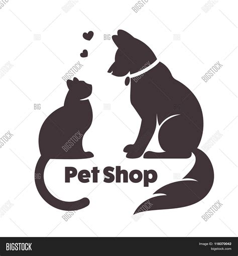 Cat Dog Vector Signs Vector And Photo Free Trial Bigstock