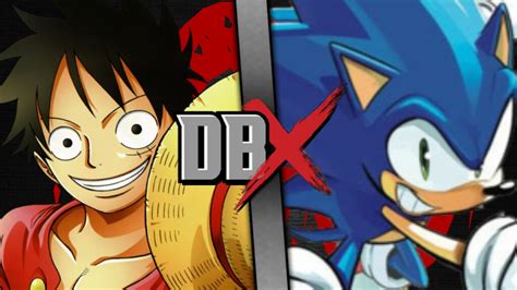 Luffy Vs Sonic Dbx Fanon Wikia Fandom