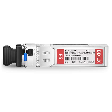 H3C SFP GE LX20 SM1310 1000BASE BX SFP Mini GBIC Transceiver FS