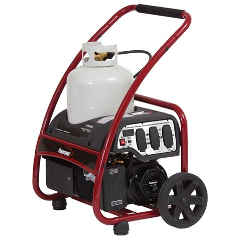 Powermate Running Watt Propane Portable Generator At Lowes