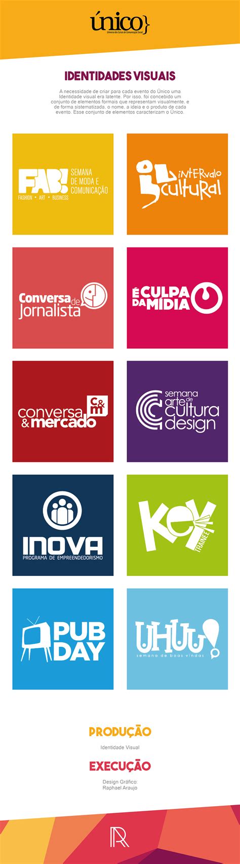 Únicos - Identidades Visuais on Behance