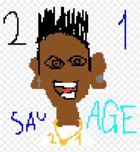 21 Savage - Cartoon, HD Png Download - 1200x1200(#161744) - PngFind