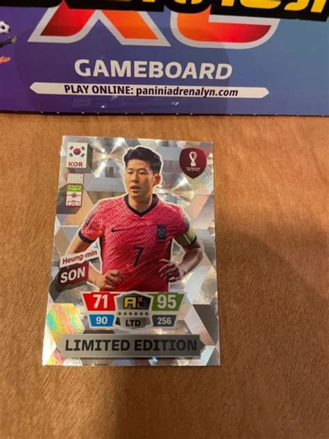 COUPE DU MONDE Panini Qatar 2022 Heung min Son édition Limitée EUR 2 79