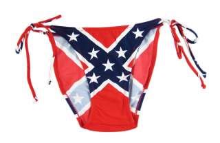 Confederate Flag String Bikini Rebel Swimsuit Dixie Size On Popscreen