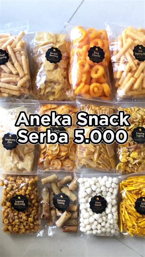 Jual Delish Snacks Aneka Snack Serba Cemilan Camilan Ribu