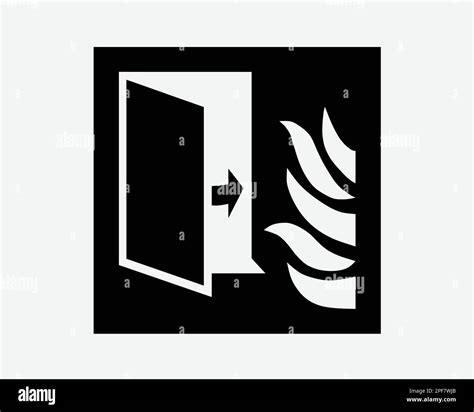 Emergency Exit Stairs Stock Vector Images Alamy