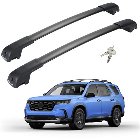 Bougerv Lockable Roof Rack Cross Bars Compatible With Pilot