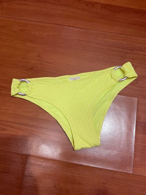 H M Neon Bikini Women S Fashion Swimwear Bikinis Swimsuits On Carousell