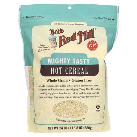 Bob S Red Mill Mighty Tasty Hot Cereal Whole Grain 24 Oz 680 G