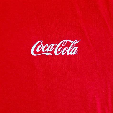 Coca Cola Red T-Shirt Mini Coca Cola Logo, 100% Cotto… - Gem