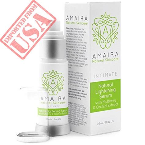 Amaira Intimate Lightening Serum Bleaching Cream Skin Whitening For Sensitive Spots Private