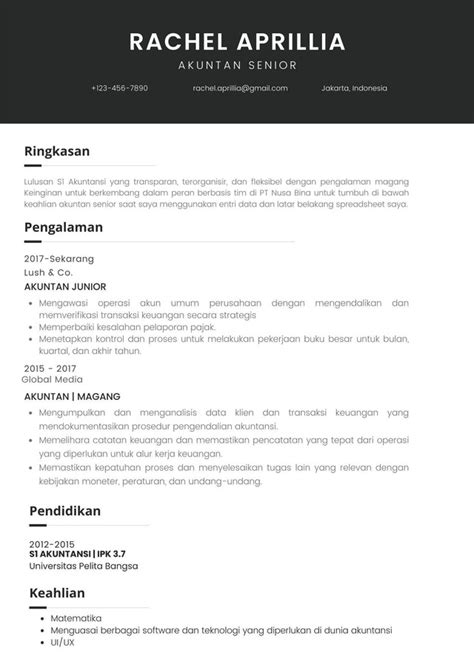 Tips Dan Contoh Cv Ats Friendly Yang Baik Agar Cv Dilirik Hrd Sexiz Pix