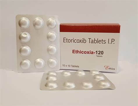 Etoricoxib 120mg Tablets Ethicoxia 120 Tab At Rs 1400box Arcoxia