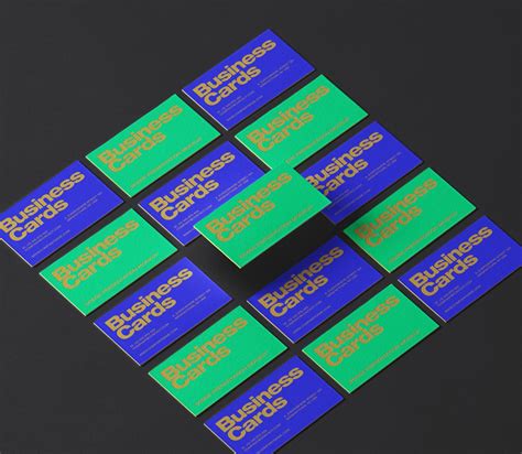 Psd Business Card Brand Mockup Vol Pixeden Club