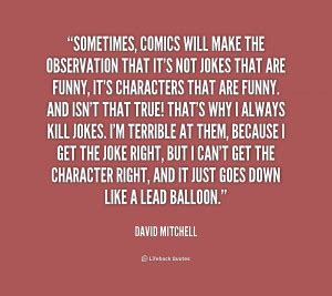 David Mitchell Quotes. QuotesGram