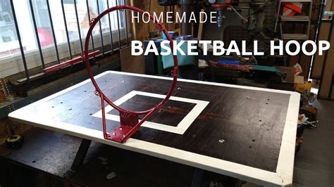 Homemade Basketball Hoop Part 1 Youtube