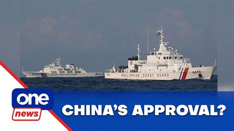 No Need For Chinas Approval In Ayungin Shoal Año Youtube