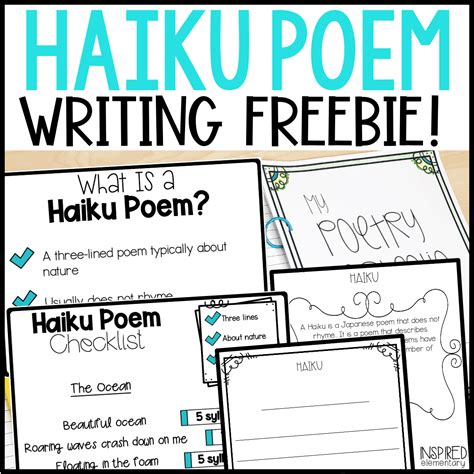 Haiku Poetry Freebie! · Inspired Elementary