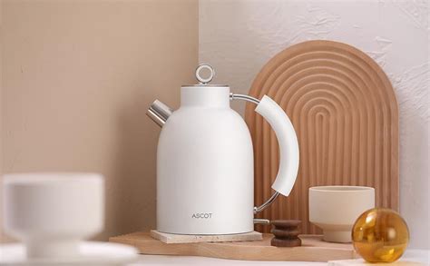 Ascot Electric Kettle Stainless Steel Electric Tea Kettle Premium