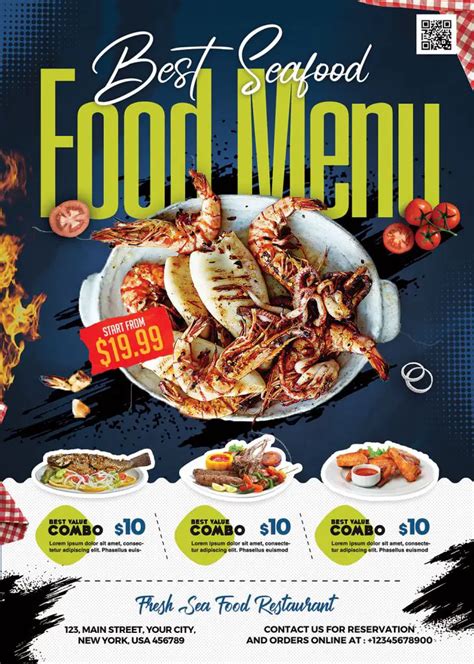 Free Menu Flyer Templates