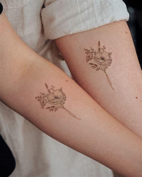 Brown Ink Tattoo