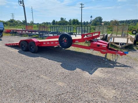 Car Hauler Trailer For Sale New Handh Speedloader Tiltbed H8224ex 100 Trailersusa