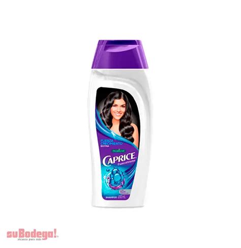 Shampoo Caprice Biotina 200 ml suBodega alcanza para más