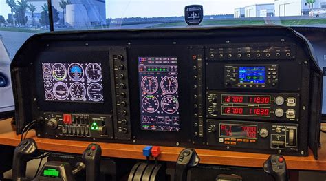 Classic Flight Simulator Instrument Panels, Cockpits, Dashboards