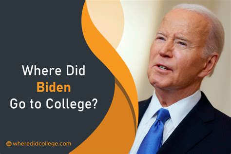 Where Did Biden Go to College? Presidents' Academic Life