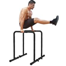 Yoleo Adjustable Dip Bar Lbs Station Portable Functional Fitness