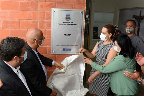 Prefeita Sheila Lemos Entrega Novas Instala Es Da Prefeitura Da Zona