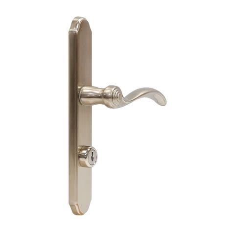 Larson Silver Lockable Storm Door Replacement Handleset Ch3041701 At