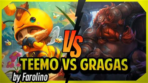 TEEMO TOP VS GRAGAS Temporada 11 S11 Español YouTube